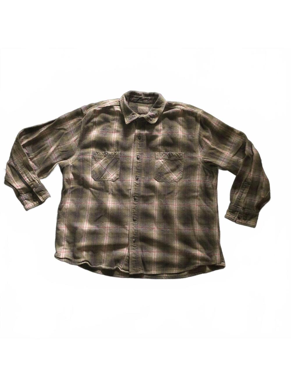Schmidt Workwear Men's 2X Plaid Cotton Flannel Shirt
